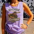 Riverside Ravagers Retro Minor League Baseball Comfort Colors Tank Top Lagoon Riverside Ravagers Retro Minor League Baseball Comfort Colors Tank Top Lagoon