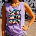 SEIS Siete Guey Baseball Drip Mexico Spanish 67 Slang Boys Comfort Colors Tank Top Lagoon SEIS Siete Guey Baseball Drip Mexico Spanish 67 Slang Boys Comfort Colors Tank Top Lagoon