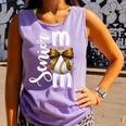Senior Baseball Mom Class Of 2026 Player Graduation Grad Comfort Colors Tank Top Lagoon