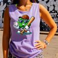 Shamrock Baseball St Patrick's Day Kids Boys Toddlers Premium Tri-Blend Comfort Colors Tank Top Lagoon