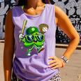 Shamrock Lucky Clover Baseball Patricks Day Family Matching Comfort Colors Tank Top Lagoon Shamrock Lucky Clover Baseball Patricks Day Family Matching Comfort Colors Tank Top Lagoon