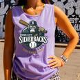 Sioux City Silverbacks Retro Minor League Baseball Comfort Colors Tank Top Lagoon