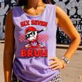 Six Seven 67 Bruh Baseball Valentine’s Day Teens Boys Kids Comfort Colors Tank Top Lagoon