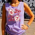 Six Seven Baseball Lover Sports Red Heart Bow Valentine Girl Comfort Colors Tank Top Lagoon Six Seven Baseball Lover Sports Red Heart Bow Valentine Girl Comfort Colors Tank Top Lagoon