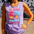 Six Seven Bruh 67 Ice Cream Drip Baseball For Men Women Kids Comfort Colors Tank Top Lagoon