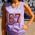 Six Seven Meme Boys Girls Kids 67 Baseball Jersey Comfort Colors Tank Top Lagoon