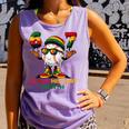 Six Seven History Month Baseball Drip Sports Comfort Colors Tank Top Lagoon