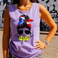 Softball Mom Puerto Rican Mom Spanish Baseball Mom Tote Comfort Colors Tank Top Lagoon