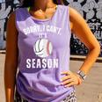 Sorry I Can't It's Volleyball Baseball Season Mom Of Both Comfort Colors Tank Top Lagoon Sorry I Can't It's Volleyball Baseball Season Mom Of Both Comfort Colors Tank Top Lagoon