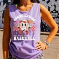 Sorry Ladies My Heart Belongs To Baseball Boy Kids Comfort Colors Tank Top Lagoon