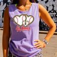 St Louis Leopard Heart Baseball Batter Boys Fan Comfort Colors Tank Top Lagoon