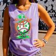 St Patrick Day Baseball Drip Ice Cream Kids Boys Men Comfort Colors Tank Top Lagoon