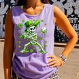 St Patricks Day Baseball Skeleton Irish Leprechaun Hat Boys Comfort Colors Tank Top Lagoon St Patricks Day Baseball Skeleton Irish Leprechaun Hat Boys Comfort Colors Tank Top Lagoon