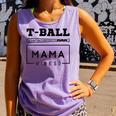 T-Ball Baseball Mom Teeball Mom Mother's Day 2024 Comfort Colors Tank Top Lagoon