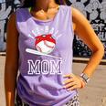 T-Ball Baseball Mom Teeball Mom Mother's Day 2024 Premium Comfort Colors Tank Top Lagoon