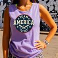 Team America 1776 4th Of July Patriotic Baseball Comfort Colors Tank Top Lagoon Team America 1776 4th Of July Patriotic Baseball Comfort Colors Tank Top Lagoon