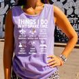 Things I Do In My Spare Time Baseball Lover Comfort Colors Tank Top Lagoon Things I Do In My Spare Time Baseball Lover Comfort Colors Tank Top Lagoon
