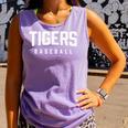 Tigers Baseball Inspired Comfort Colors Tank Top Lagoon Tigers Baseball Inspired Comfort Colors Tank Top Lagoon