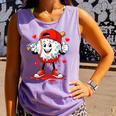 Valentine Baseball Heart Sports Men Boys Kid Comfort Colors Tank Top Lagoon