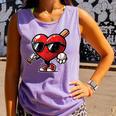 Valentines Day Baseball Heart Bat Sunglasses Men Boys Kids Comfort Colors Tank Top Lagoon Valentines Day Baseball Heart Bat Sunglasses Men Boys Kids Comfort Colors Tank Top Lagoon