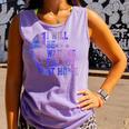 I Will Be Waiting For You At Home Baseball Softball Catcher Comfort Colors Tank Top Lagoon