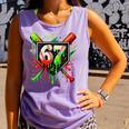 Xmas Baseball Six Seven 67 Meme Ice Cream Drip Men Women Comfort Colors Tank Top Lagoon