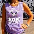 Yes This Is My Son Out Baseball Mom Comfort Colors Tank Top Lagoon Yes This Is My Son Out Baseball Mom Comfort Colors Tank Top Lagoon