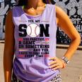 Yes Son Has Practice a Game Baseball Mom Comfort Colors Tank Top Lagoon Yes Son Has Practice a Game Baseball Mom Comfort Colors Tank Top Lagoon