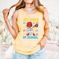 100 Days Of School Baseball Bat 100th Day Of School Boys Comfort Colors Tank Top Grey