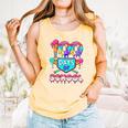 100 Days Of School Baseball Boys Kids Comfort Colors Tank Top Grey