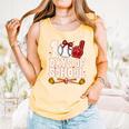 100 Days Of School Cute Bow Baseball Boy Girl Teacher Comfort Colors Tank Top Grey