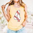 4 Laces 4th Birthday Boy Four Years Baseball Mom T-Shirt Comfort Colors Tank Top Grey 4 Laces 4th Birthday Boy Four Years Baseball Mom T-Shirt Comfort Colors Tank Top Grey