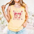 6 7 Melting Number Arrow Baseball Drip Valentine's Day Comfort Colors Tank Top Grey 6 7 Melting Number Arrow Baseball Drip Valentine's Day Comfort Colors Tank Top Grey