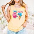 I Was 6 Now I'm 7 Birthday Baseball Drip For Boys Kid Comfort Colors Tank Top Grey I Was 6 Now I'm 7 Birthday Baseball Drip For Boys Kid Comfort Colors Tank Top Grey