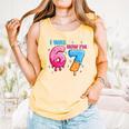 I Was 6 Now I'm 7 Meme Six Seven Baseball 7th Birthday Comfort Colors Tank Top Grey I Was 6 Now I'm 7 Meme Six Seven Baseball 7th Birthday Comfort Colors Tank Top Grey