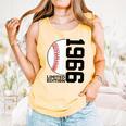 60th Birthday Baseball Limited Edition 1966 Comfort Colors Tank Top Grey 60th Birthday Baseball Limited Edition 1966 Comfort Colors Tank Top Grey