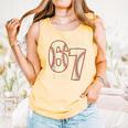 67 Baseball Six Seven 6 7 Meme Kids 67 Teen Boys 6-7 Comfort Colors Tank Top Grey