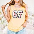67 Sports Meme – Baseball Number 6 7 Comfort Colors Tank Top Grey 67 Sports Meme – Baseball Number 6 7 Comfort Colors Tank Top Grey