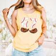 67 Trend Baseball Glove Number Style Comfort Colors Tank Top Grey