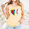 Autism Baseball Heart Autism Puzzle Baseball Mom Comfort Colors Tank Top Grey Autism Baseball Heart Autism Puzzle Baseball Mom Comfort Colors Tank Top Grey