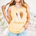 Ball Mom Heart Basketball Baseball Mom Comfort Colors Tank Top Grey