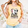 Ball Mom Heart Soccer Baseball Mom Comfort Colors Tank Top Grey Ball Mom Heart Soccer Baseball Mom Comfort Colors Tank Top Grey