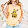 Banana Baseball Fruit Comfort Colors Tank Top Grey Banana Baseball Fruit Comfort Colors Tank Top Grey
