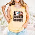 Baseball 100 Days Of School Happy 100th Day Teachers Kids Comfort Colors Tank Top Grey