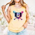 Baseball 8 Year Old Ice Cream Drip 8th Birthday Party Comfort Colors Tank Top Grey Baseball 8 Year Old Ice Cream Drip 8th Birthday Party Comfort Colors Tank Top Grey