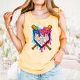 Baseball Boys Ice Cream Drip Baseball Comfort Colors Tank Top Grey Baseball Boys Ice Cream Drip Baseball Comfort Colors Tank Top Grey