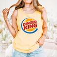 Baseball Dinger King Logo For Home Run Players And Fan Comfort Colors Tank Top Grey Baseball Dinger King Logo For Home Run Players And Fan Comfort Colors Tank Top Grey
