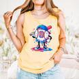 Baseball Drip 8th 8 Year Old Birthday Boys Pitcher Player Comfort Colors Tank Top Grey