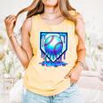 Baseball Drip Ice Cream Blue Glow Melt Ball Graphic Comfort Colors Tank Top Grey Baseball Drip Ice Cream Blue Glow Melt Ball Graphic Comfort Colors Tank Top Grey