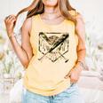 Baseball Drip Ice Cream Camo Home Plate Bats Sports Game Day Comfort Colors Tank Top Grey Baseball Drip Ice Cream Camo Home Plate Bats Sports Game Day Comfort Colors Tank Top Grey